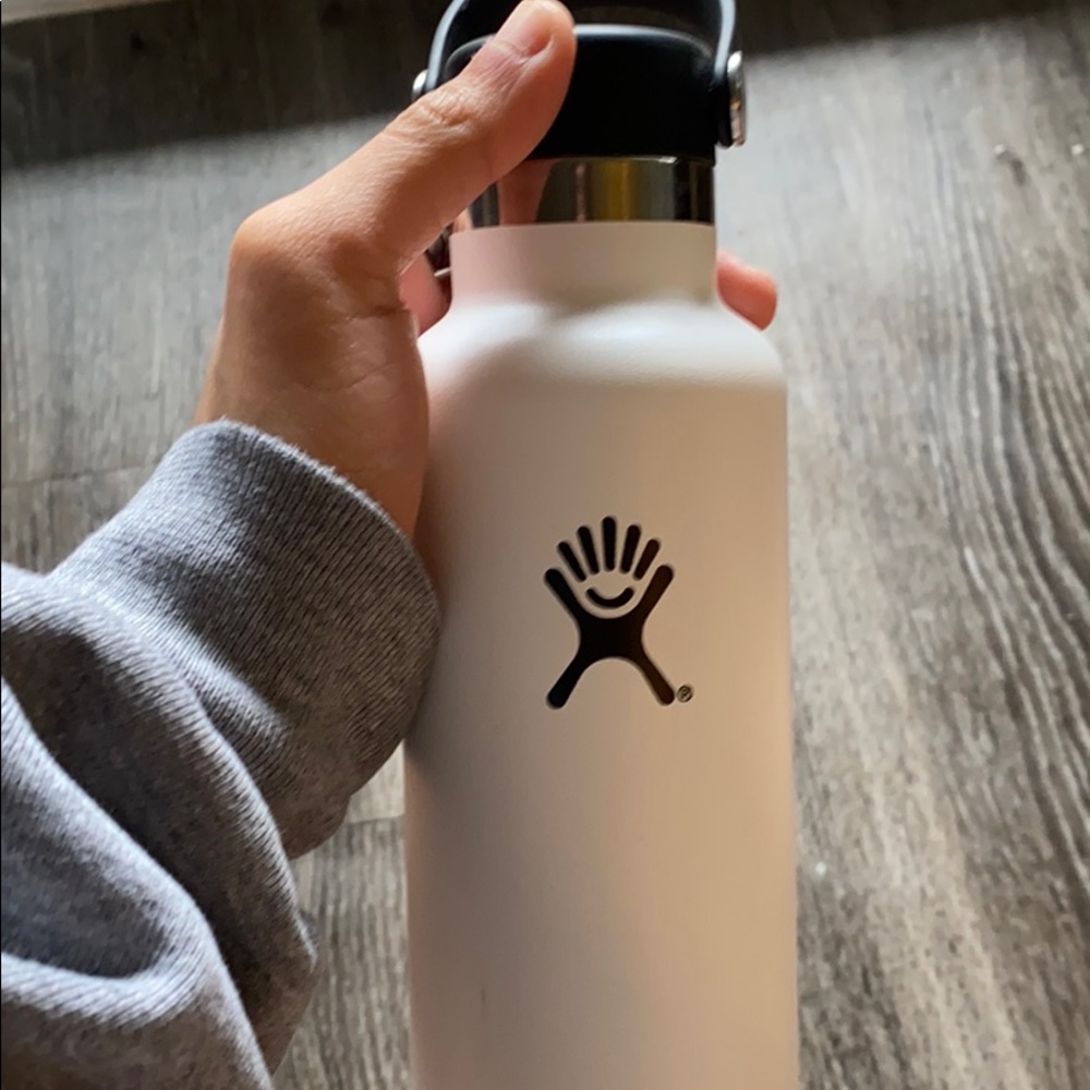 White Stanford hydro flask